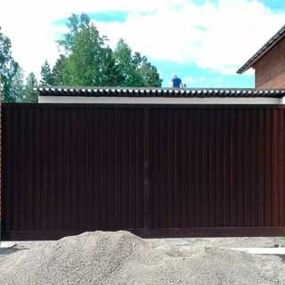 Откатные ворота